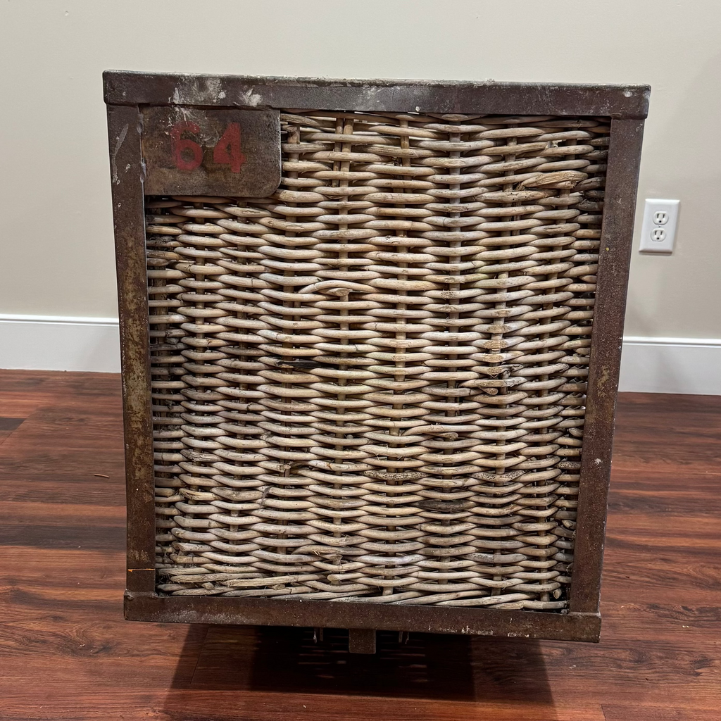 English Rolling Wool Cart