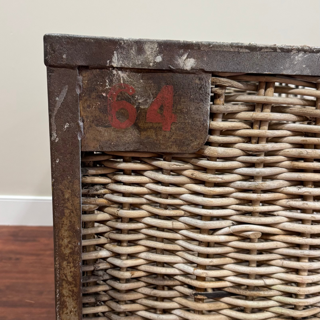 English Rolling Wool Cart