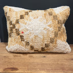 Vintage Wool Rug Pillow