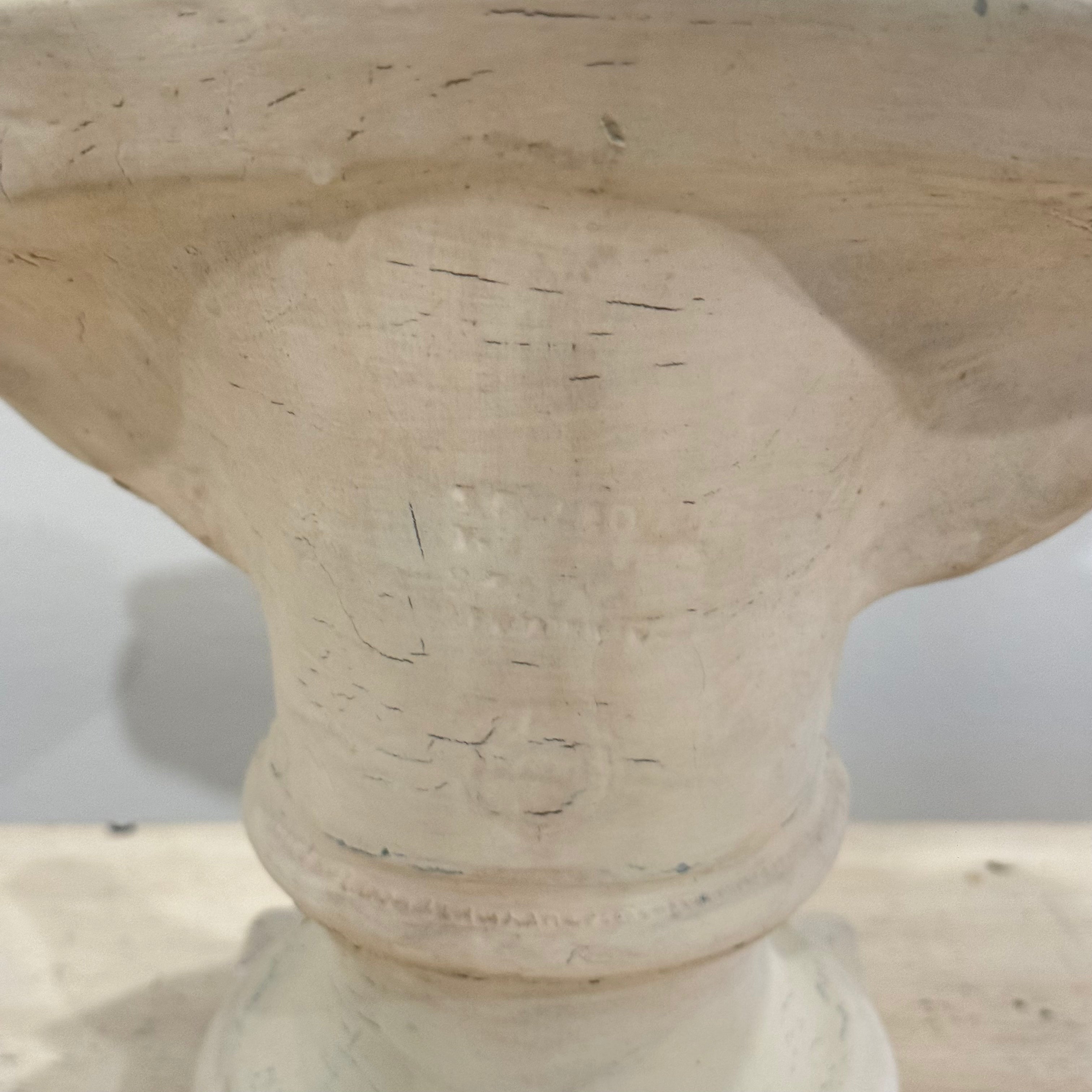 Classical Beethoven Bust in Plaster