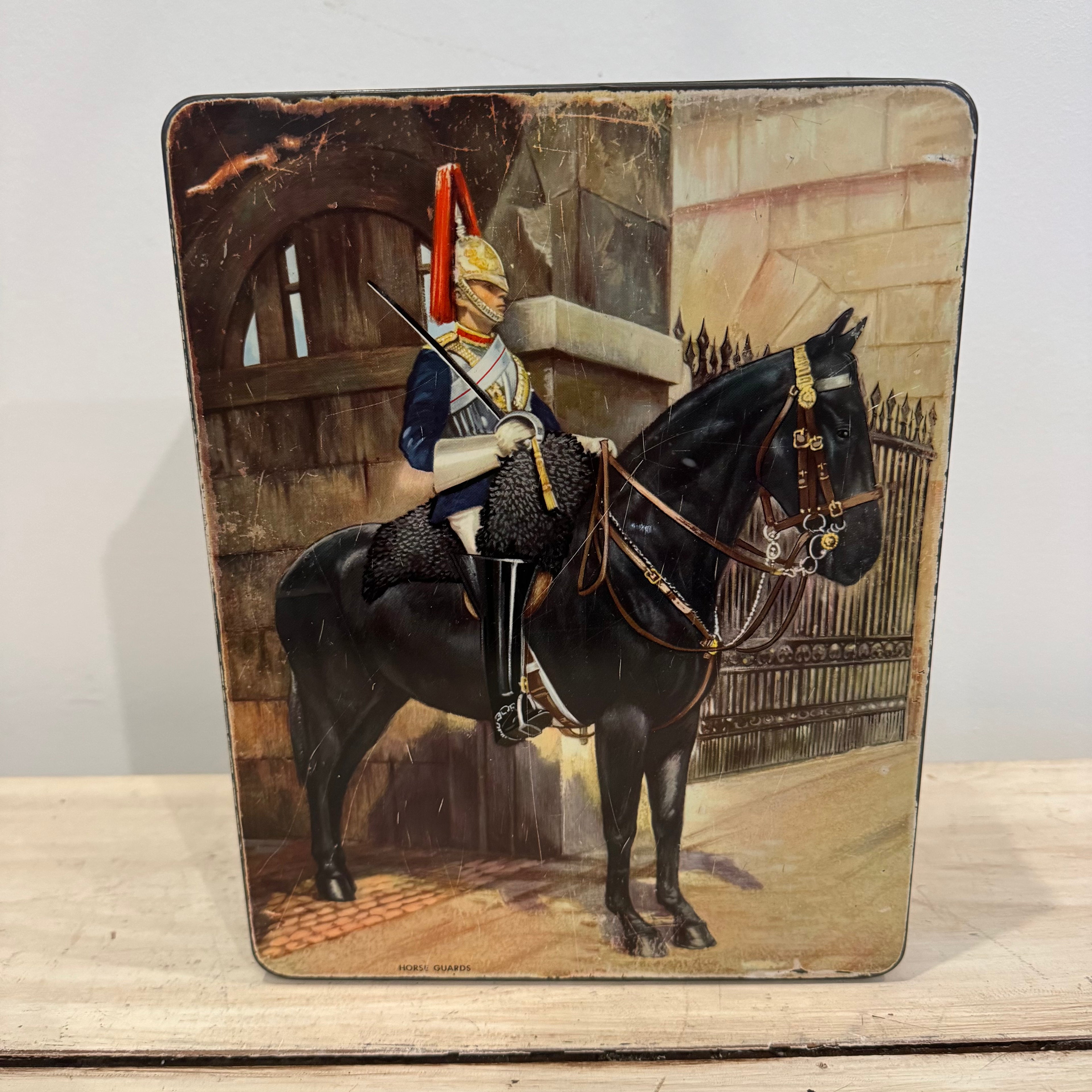 Huntley & Palmers Horse Guard Biscuit Tin
