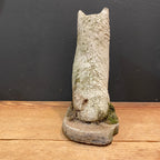 Vintage English Cast Stone Terrier