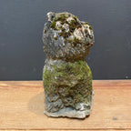 Vintage English Cast Stone Terrier Garden Dog