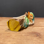 Hornsea Fauna Royal Fawn with Foliage Planter No. 24 – Made in England