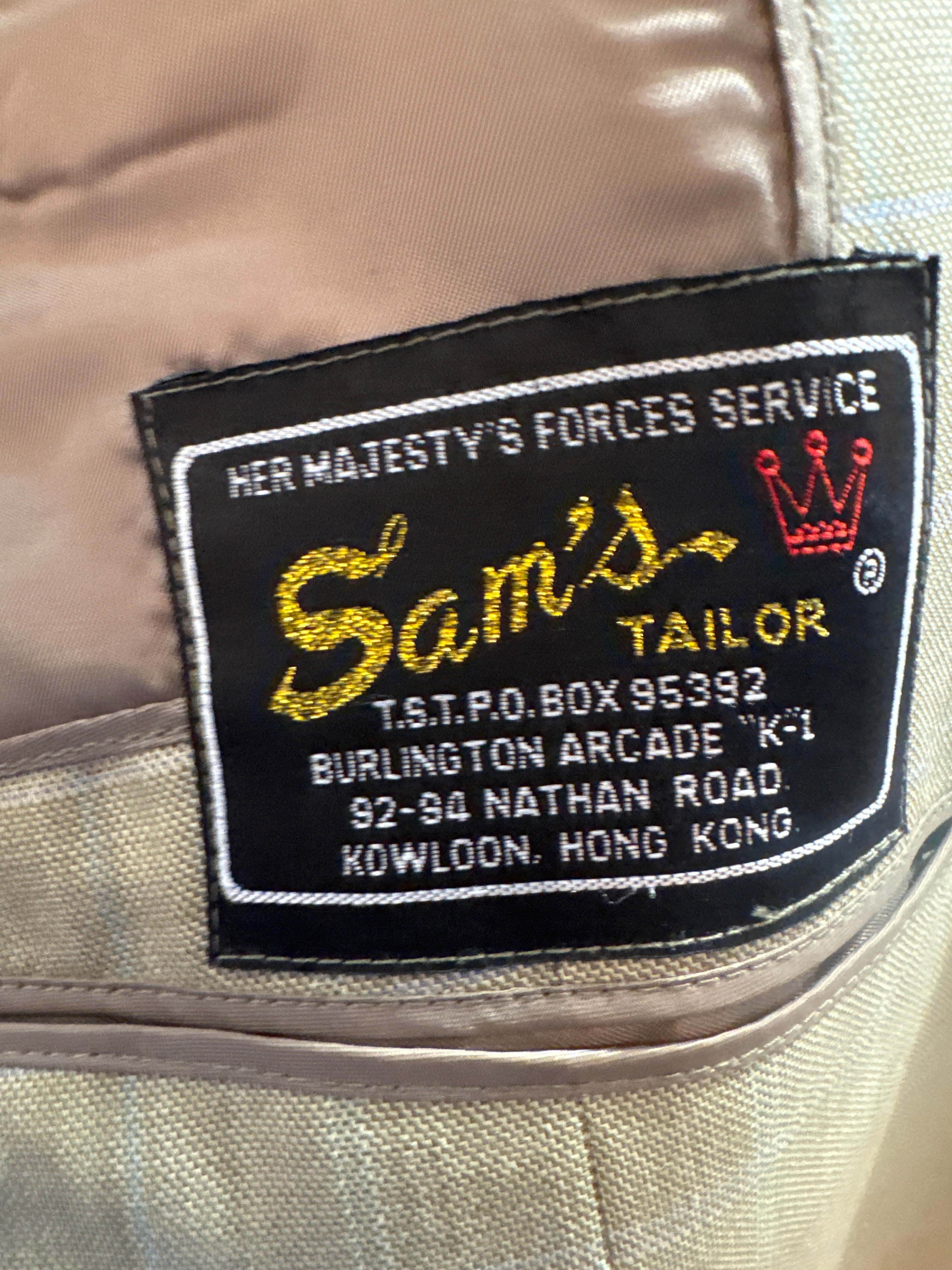 Custom Men's Blazer sourced in England