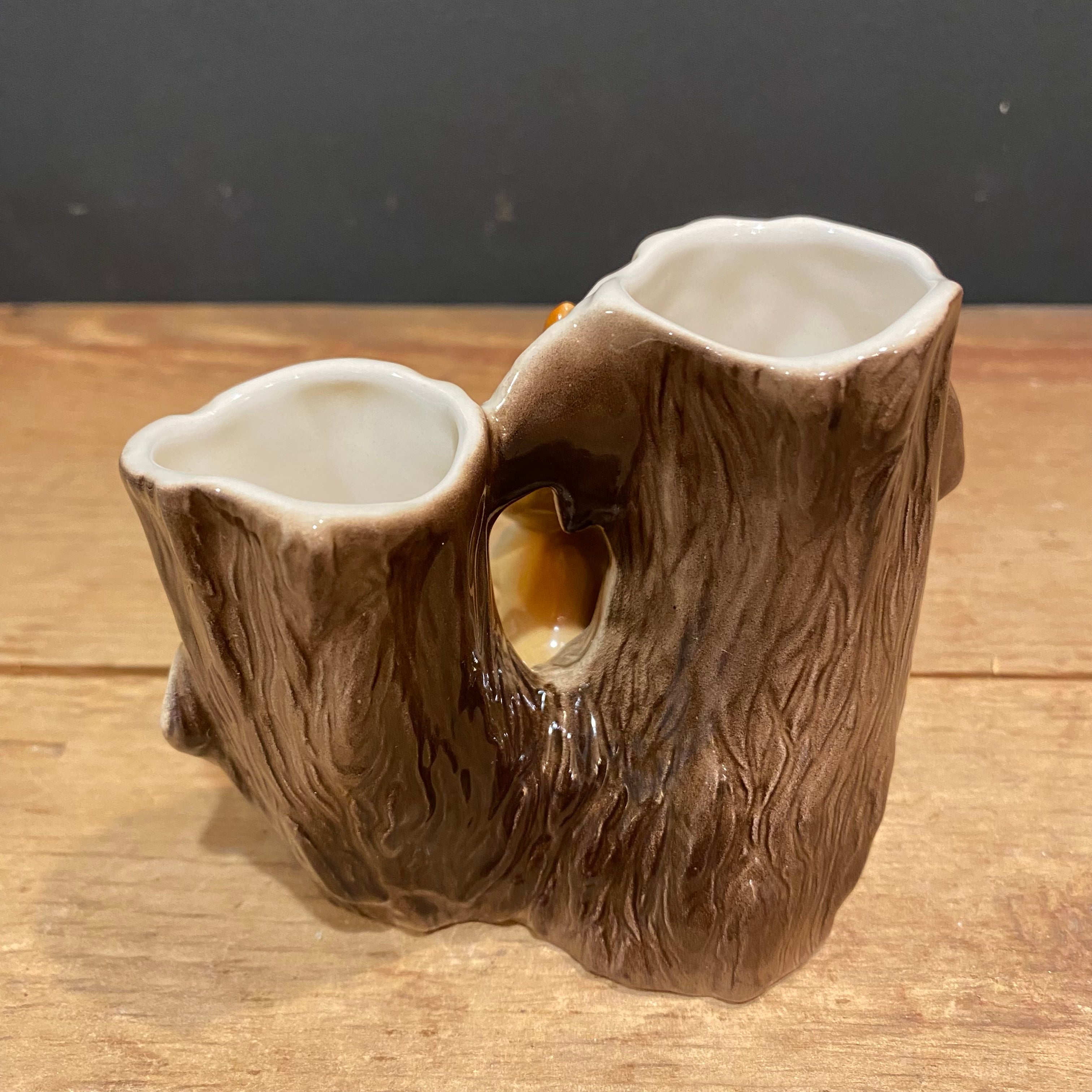 Hornsea Fauna Royal Rabbit Double Planter No. 25 – Made in England