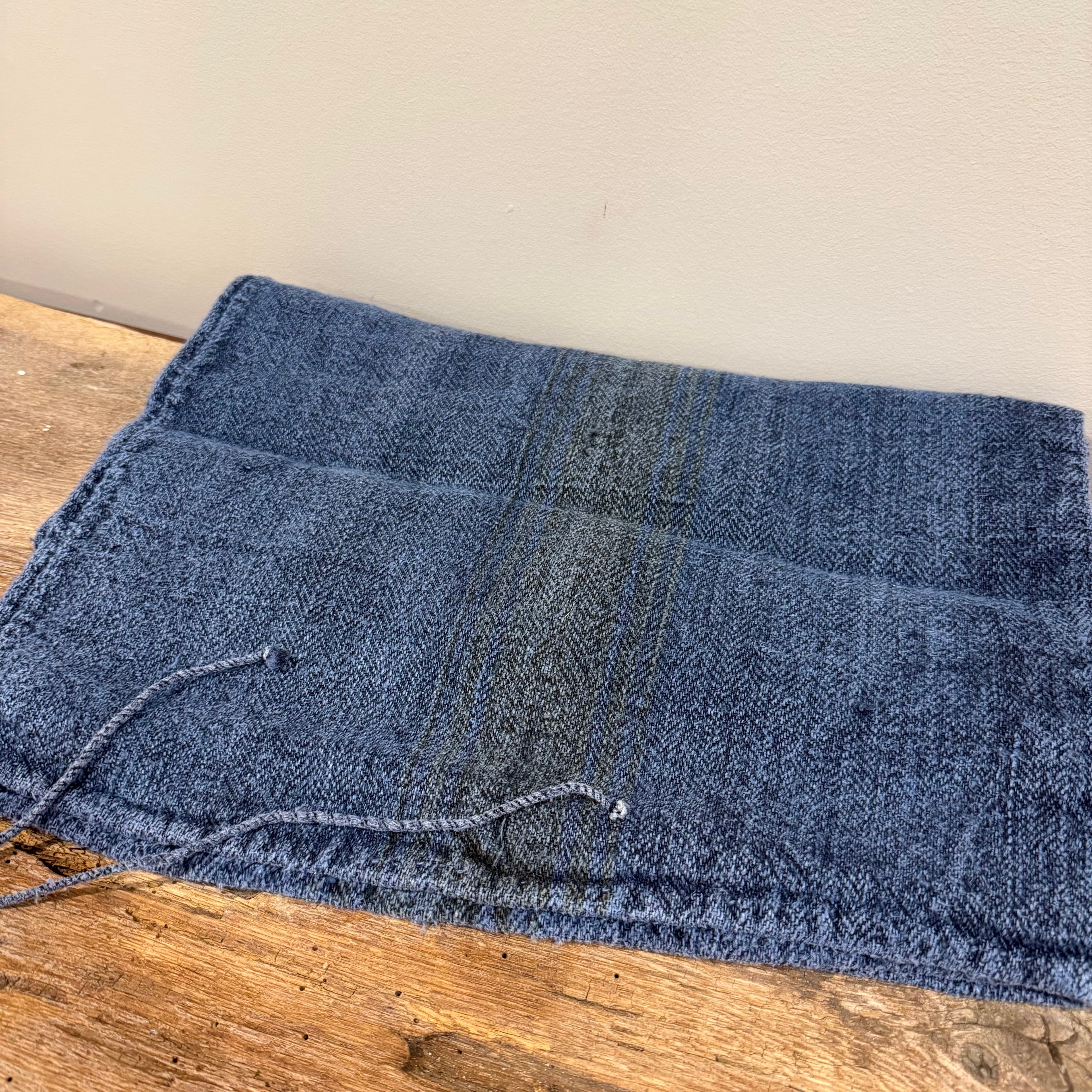 Vintage Over-Dyed Linen Grain Sack from Tuscany (case only)
