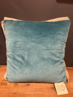 Teal Velvet Pillow