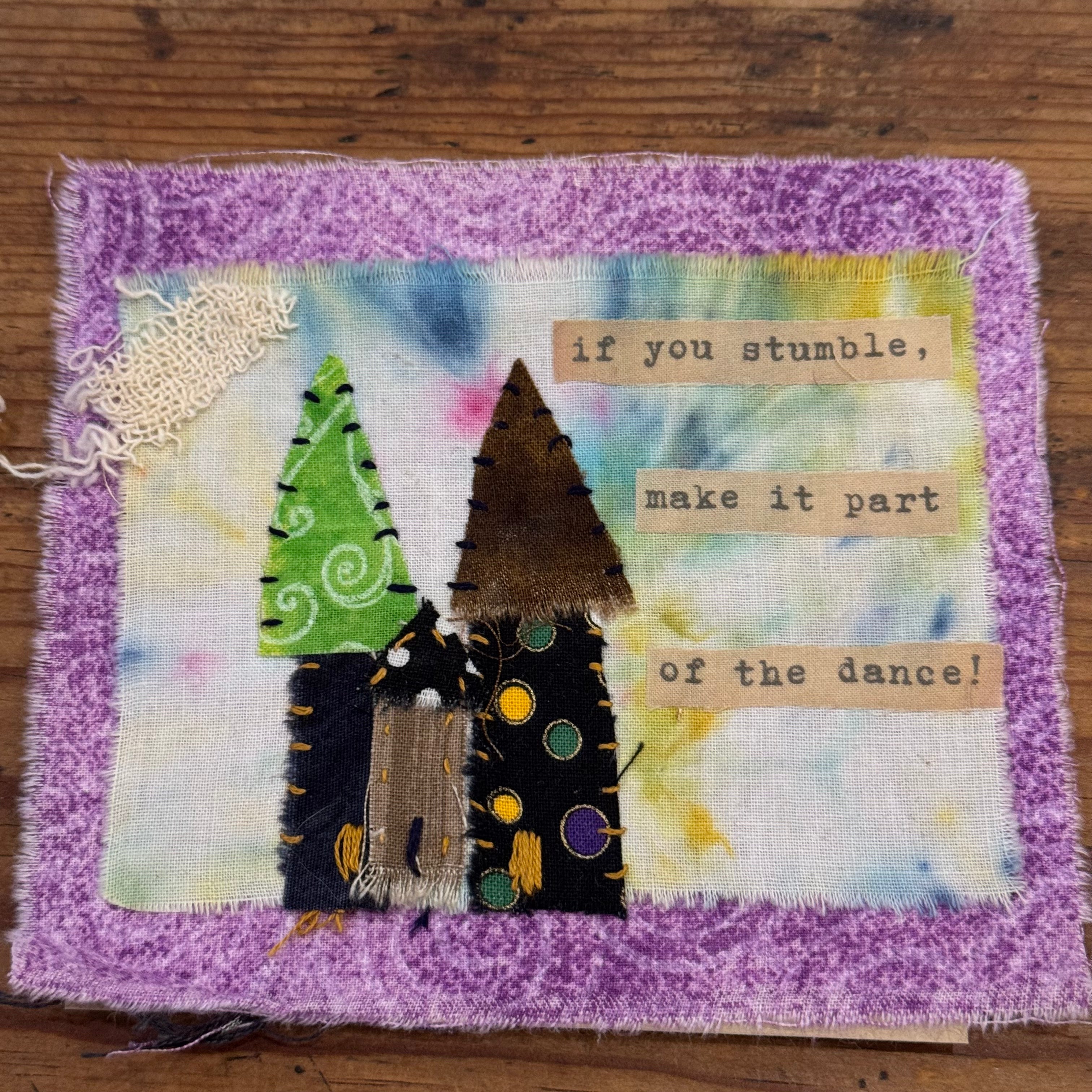 Tiny Thoughts "if you stumble"