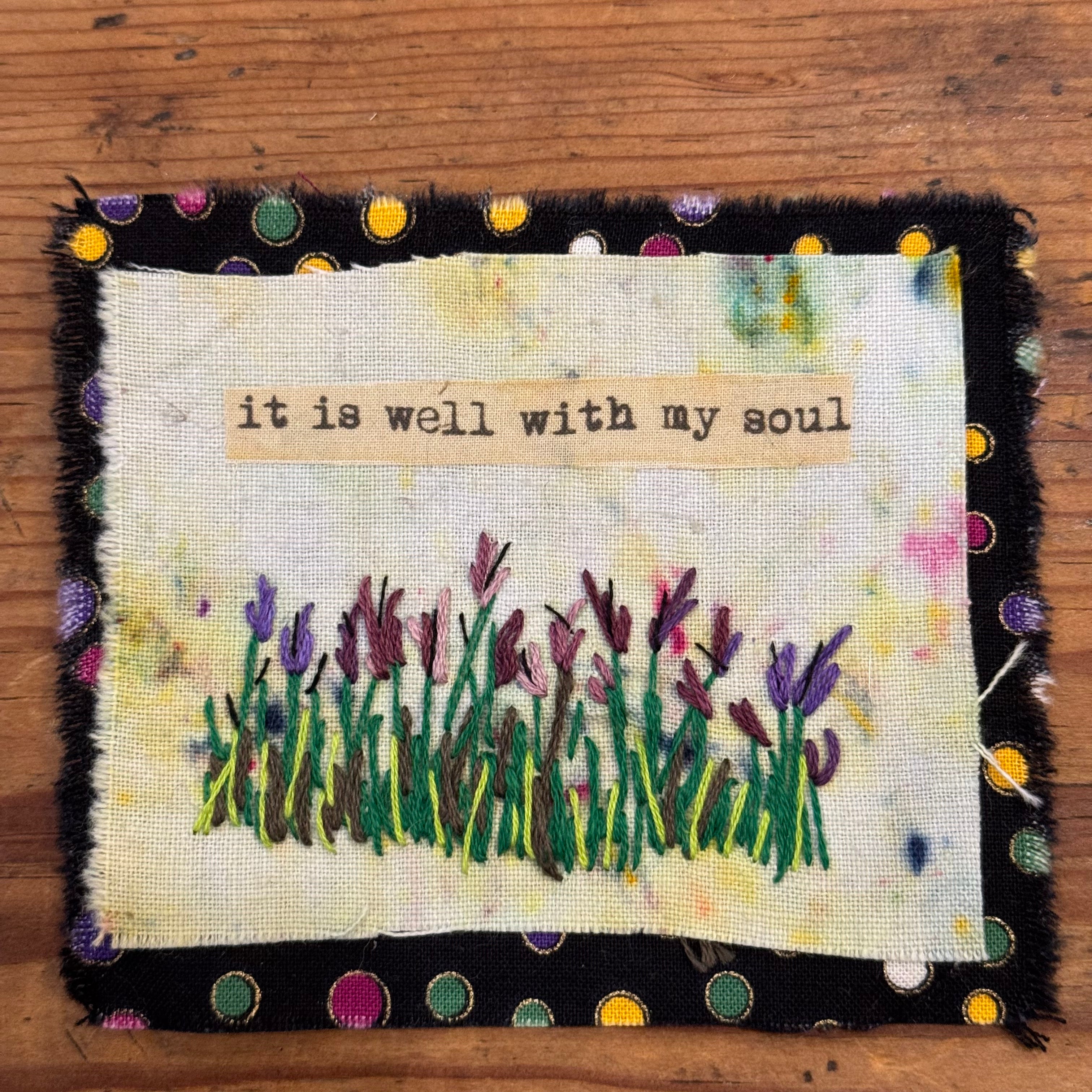 Tiny Thoughts "it is well with my soul"