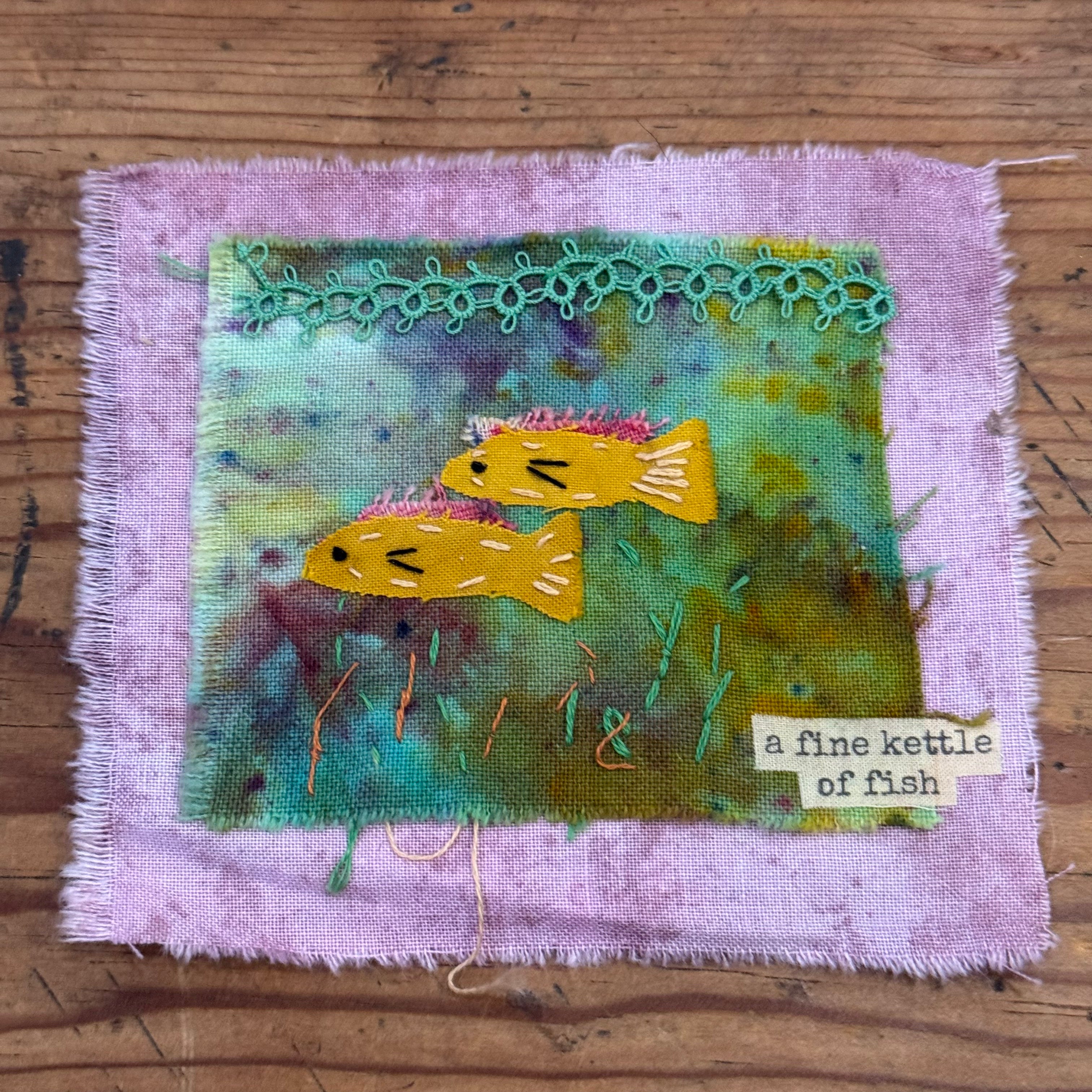 Tiny Thoughts " a fine kettle of fish"