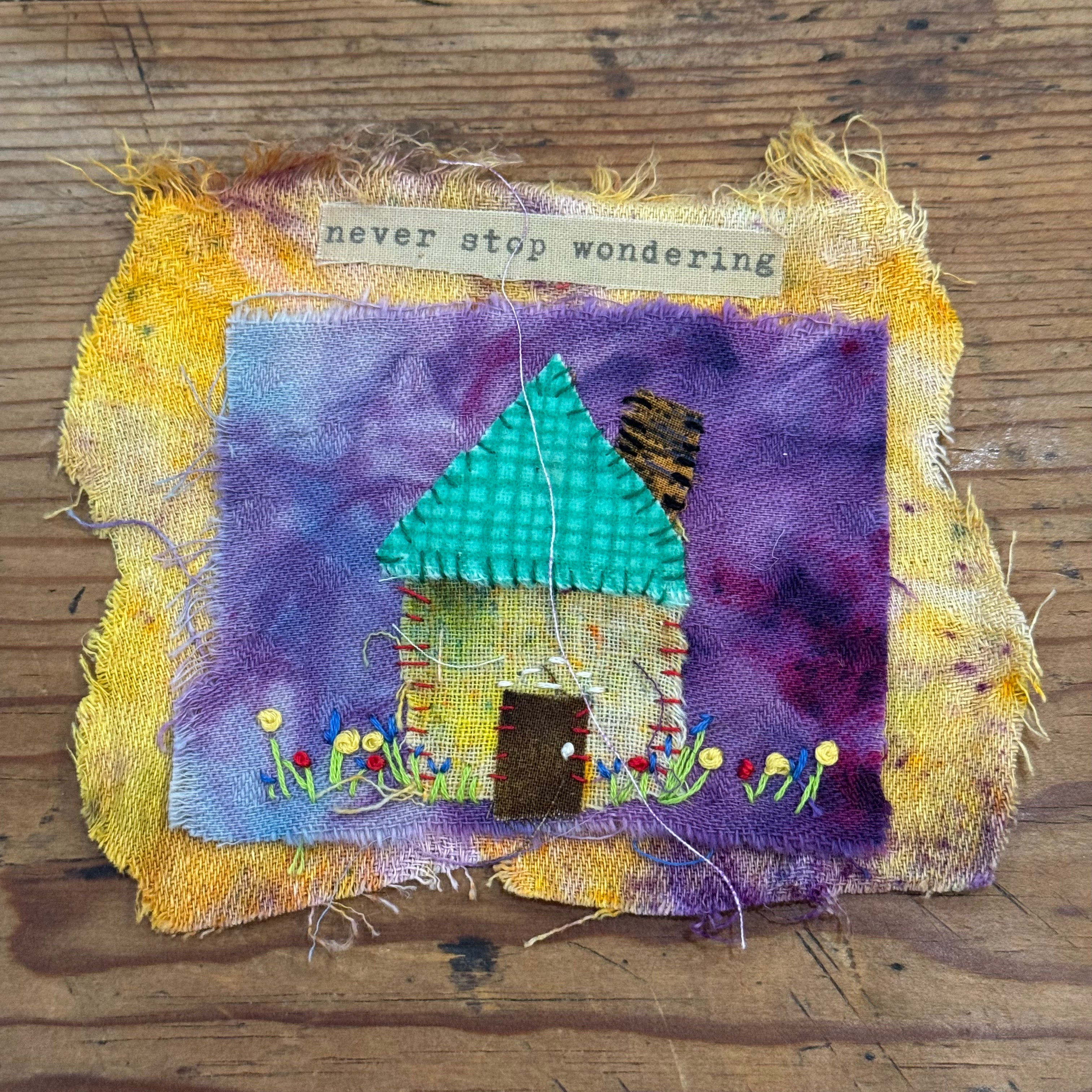 Tiny Thoughts "never stop wondering"