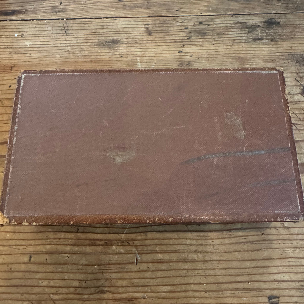 Signed Siberian Husky Leather & Wood Box