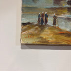 Waiting on the Tide, Signed Oil