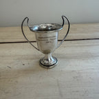 Vintage 1946 Moorlands School Silver-Plated Swimming Trophy