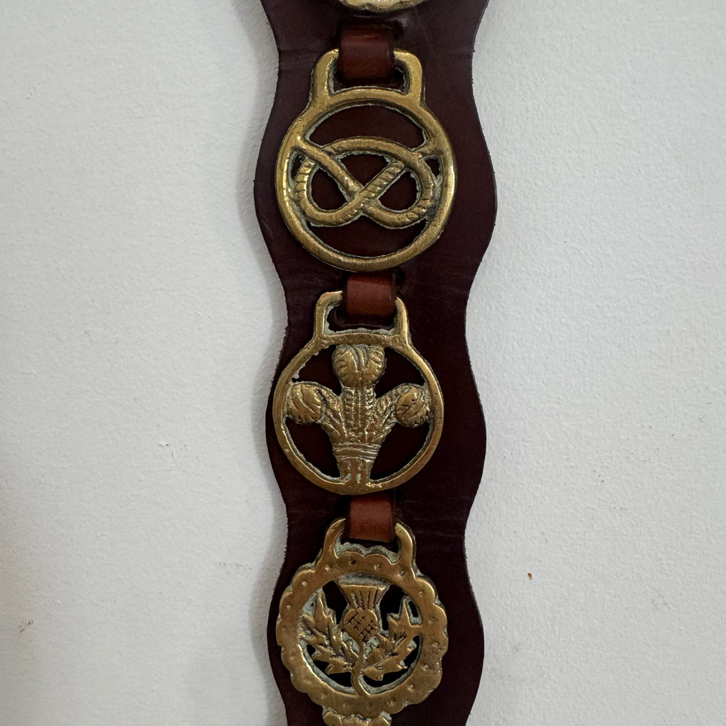 Vintage British Heritage Horse Brass
