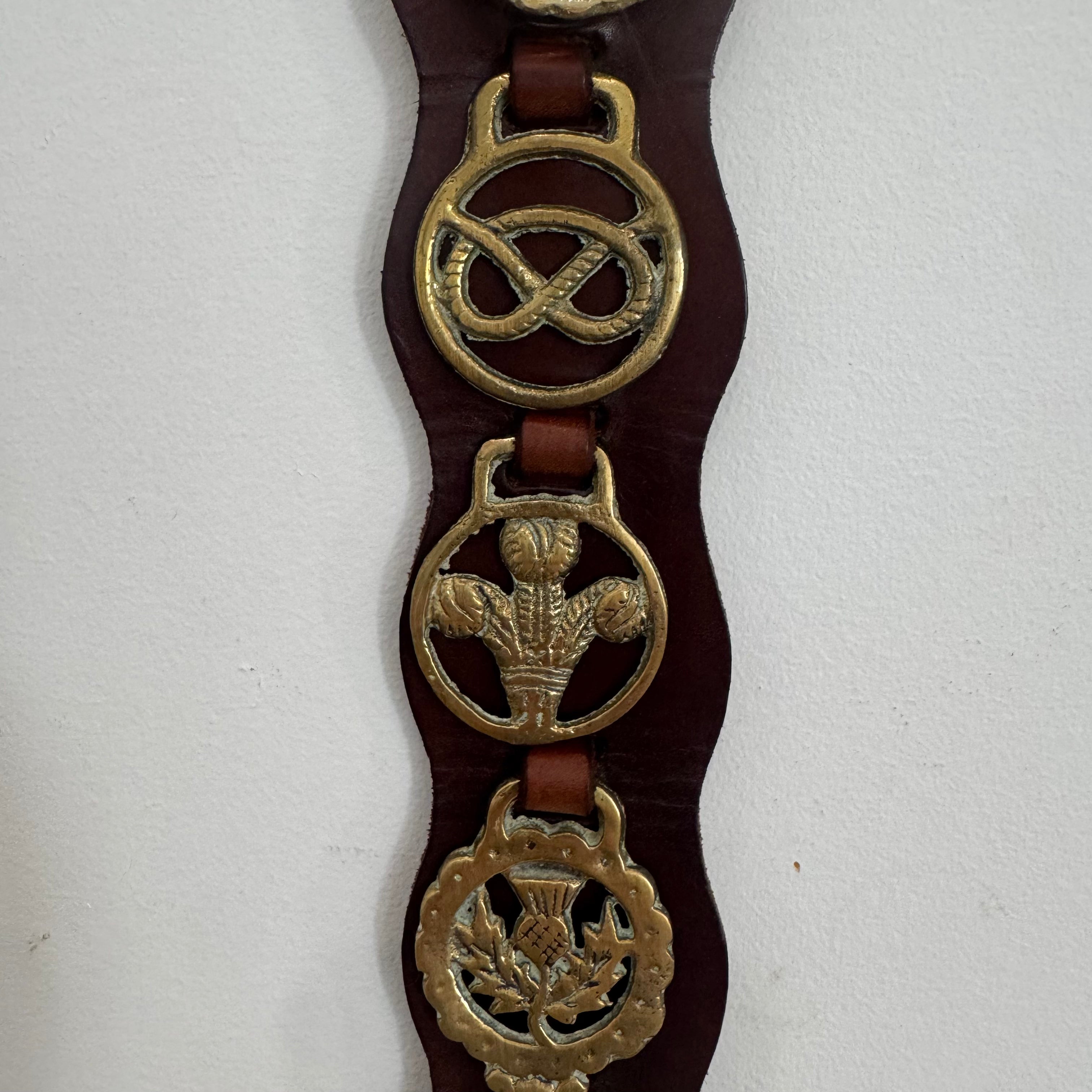 Vintage British Heritage Horse Brass