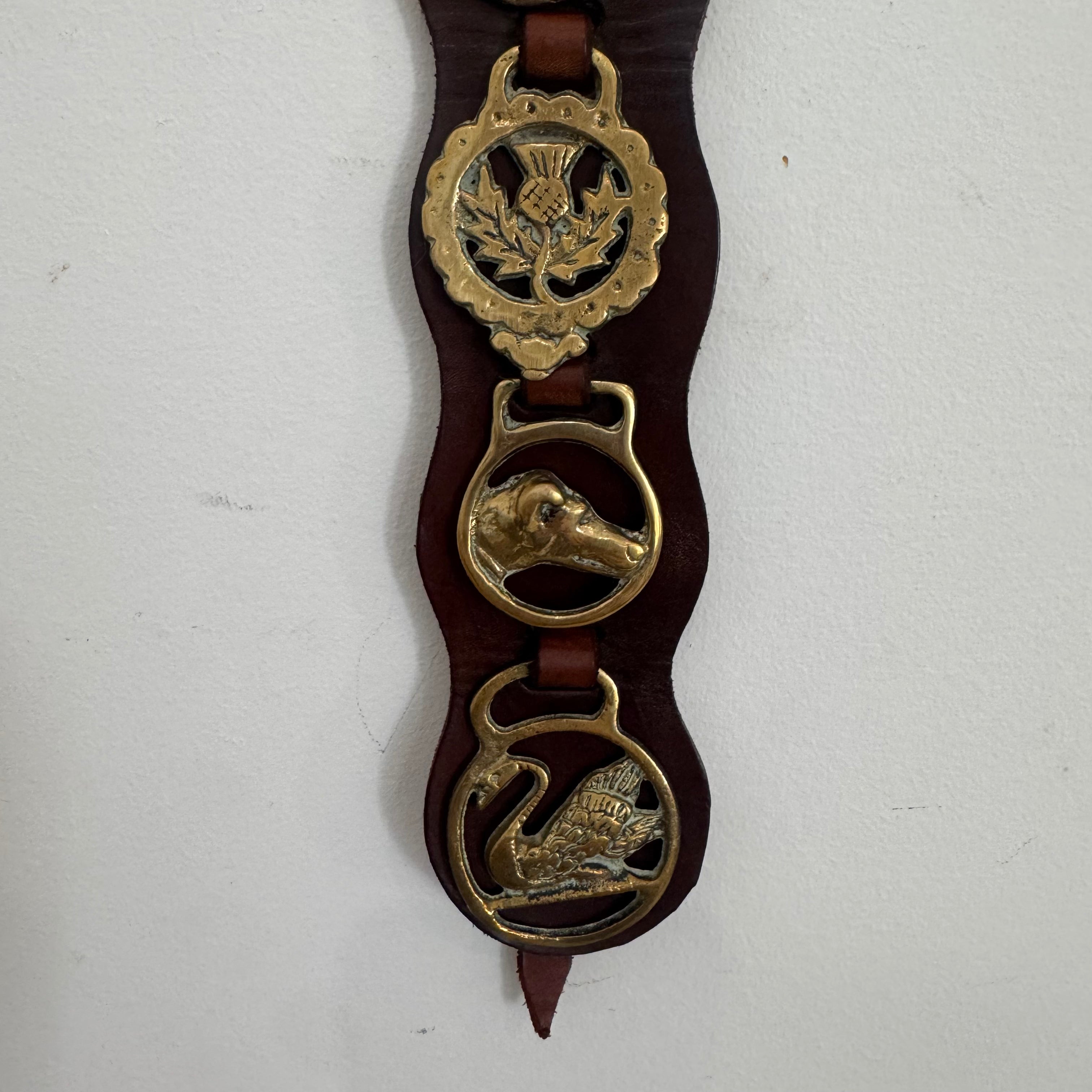 Vintage British Heritage Horse Brass