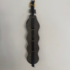 English Somerset estate Horse Brass on Leather *as found