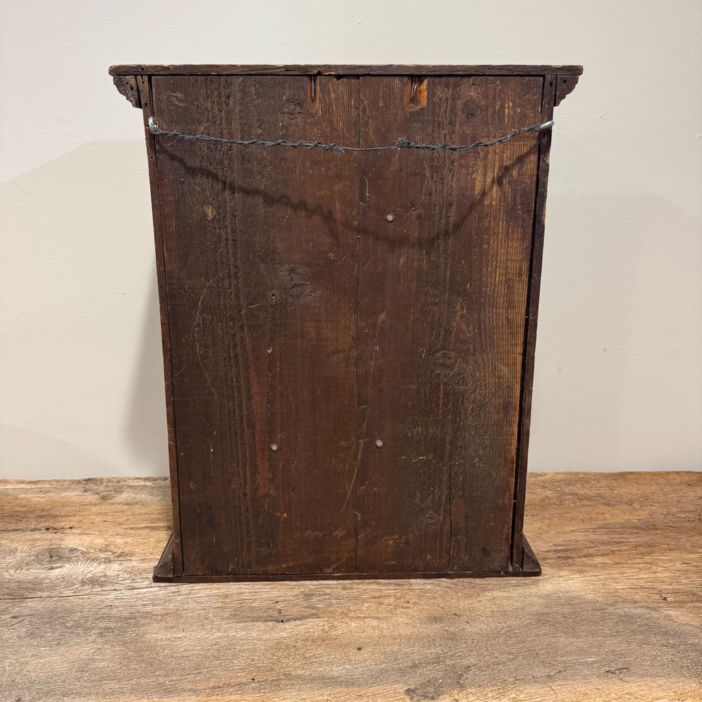 Antique Carved Wooden Wall Shelf