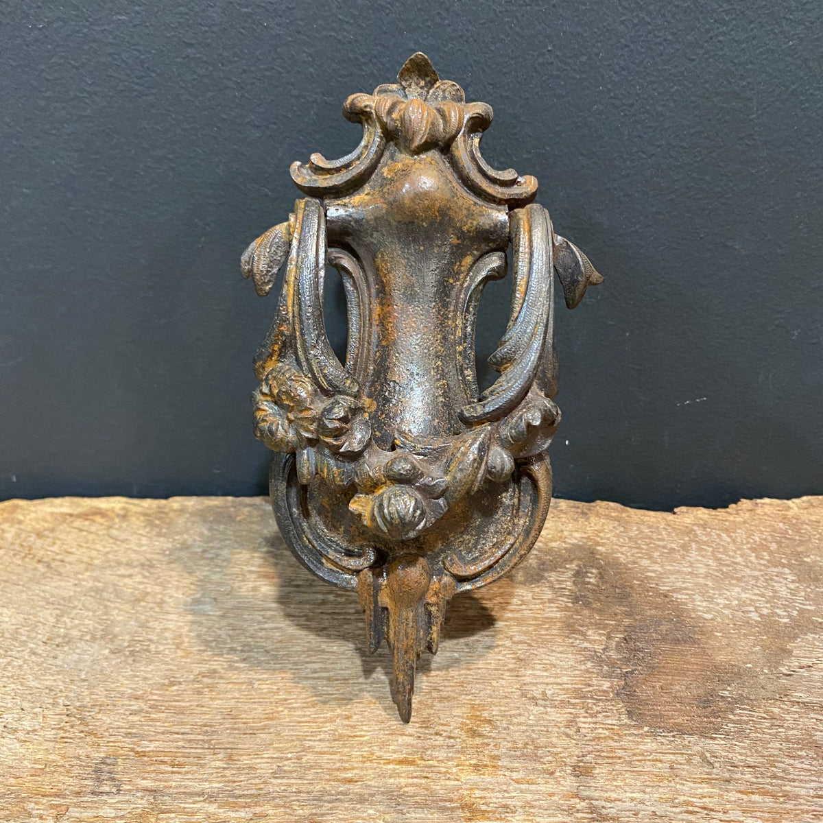 Antique English Cast Iron Door Knocker