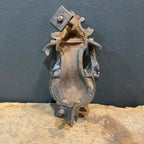 Antique English Cast Iron Door Knocker