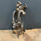 Antique English Cast Iron Door Knocker