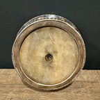 English Silverplate Wine Bottle Coaster