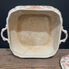 19th Century Brown Transferware Tureen