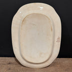 English Brown Transferware Platter