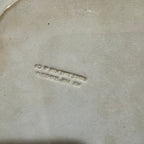 English Brown Transferware Platter