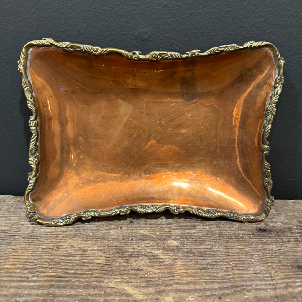 Copper and Brass Tray