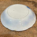 Set of 6 Antique English Flow Blue Bowls