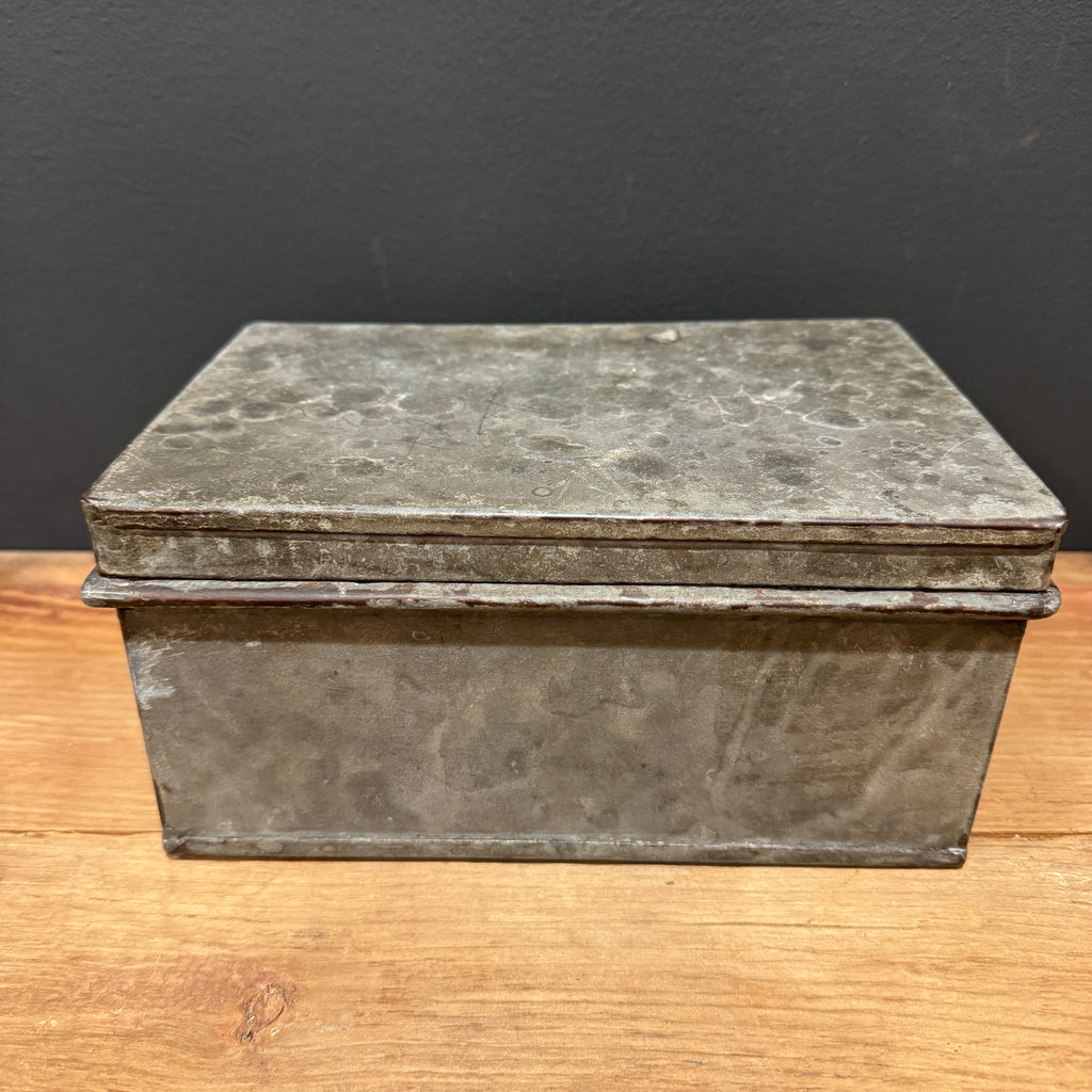Vintage Galvanized Box