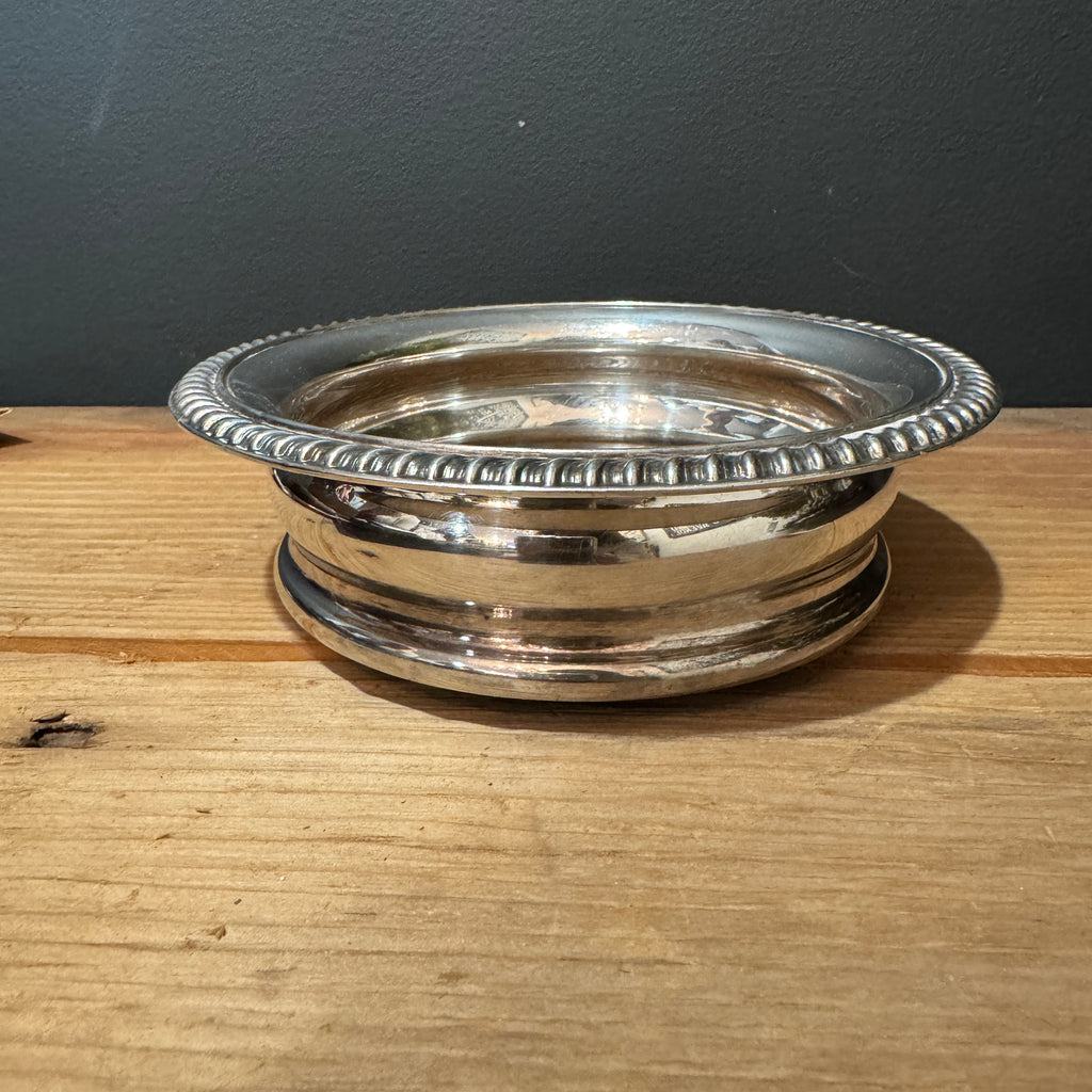 Silver Plate Wine Coaster