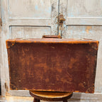 British Leather Suitcase 26"