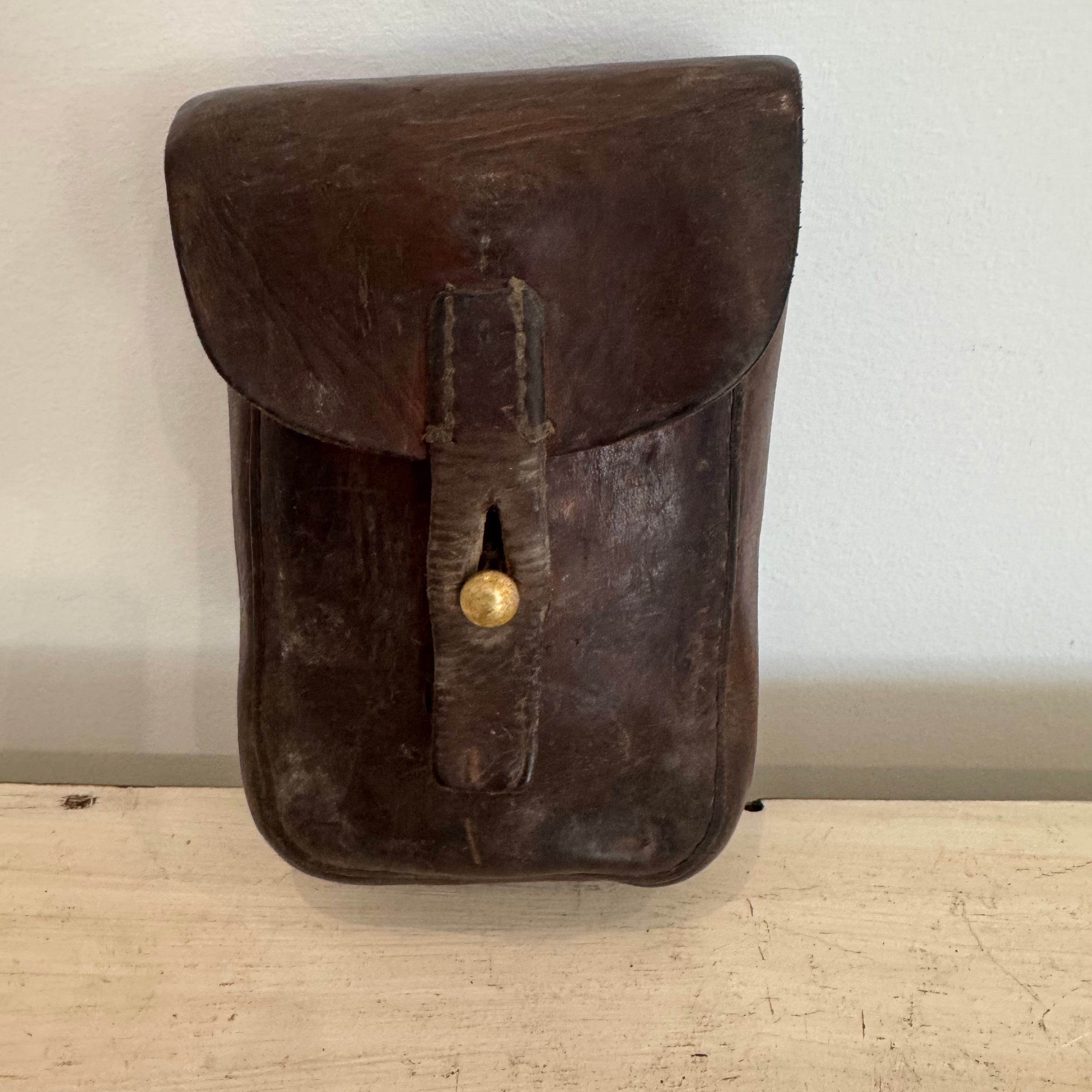 Swedish Military WWII Leather Pouch