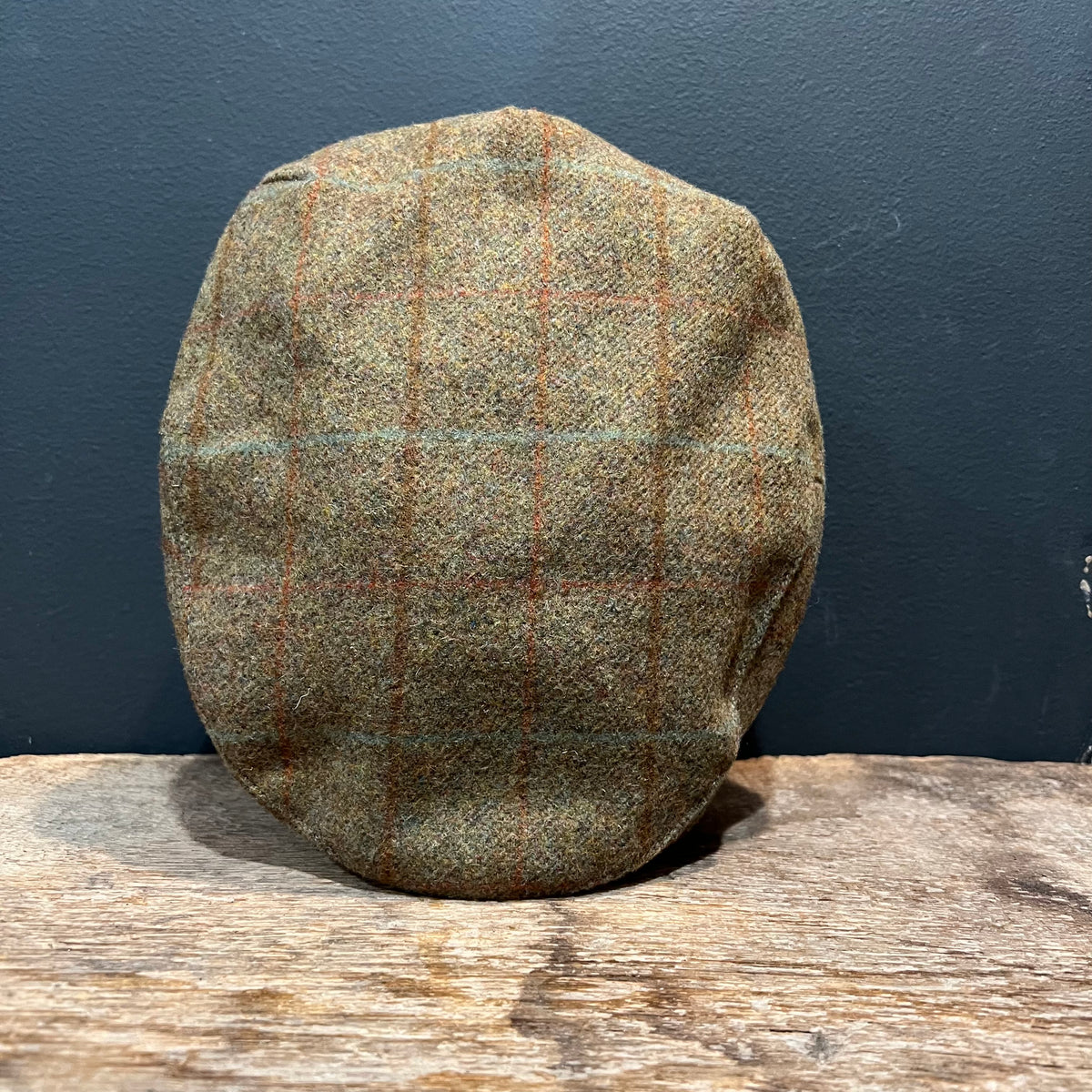 P.J. Powell Wool Tweed Flat Cap – Size 7⅛
