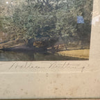 The Swimming Pool By Wallace Nutting (Panoramic Format)