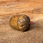 Hand-Carved Wooden Acorn
