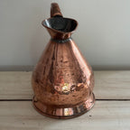 Antique English Copper Haystack Jug - 1/2 Gallon