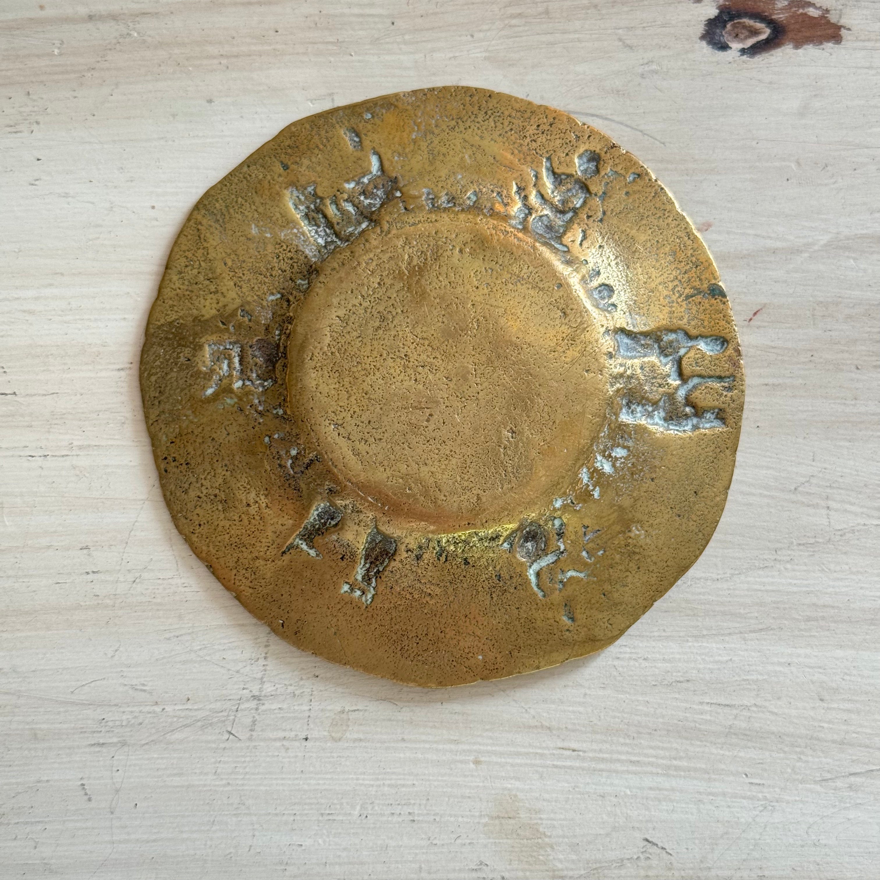 Decorative Brass Dish