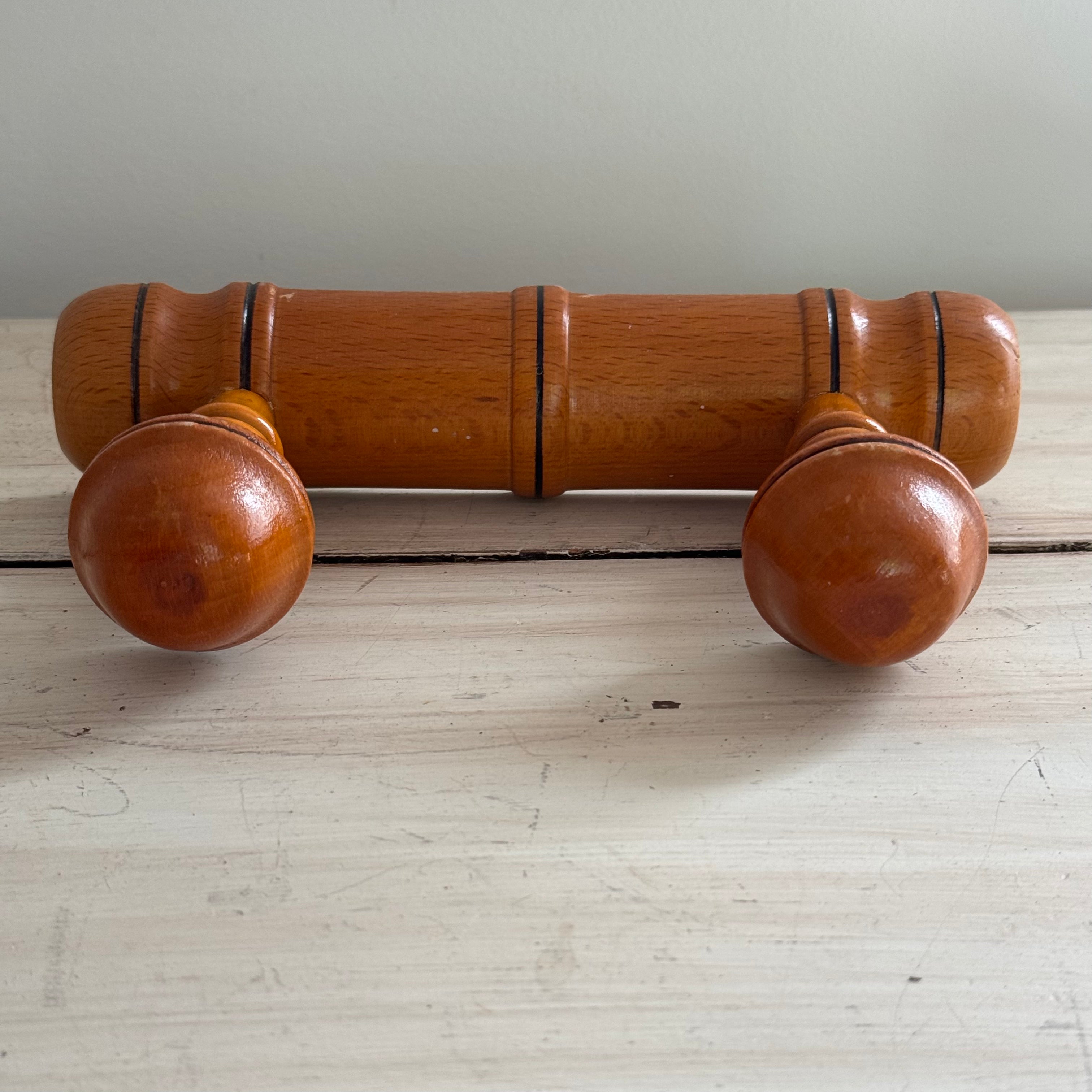 French Faux Bamboo 2 Peg Rack