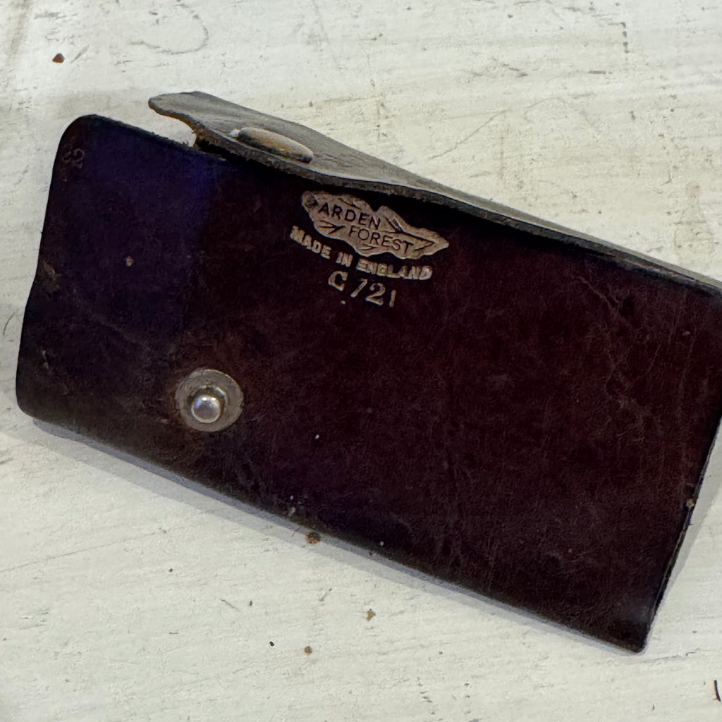 Vintage English Leather Key Case