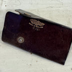 Vintage English Leather Key Case