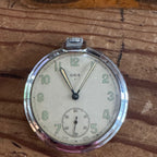English Dover Scenes Travel Clock with Oris Movement