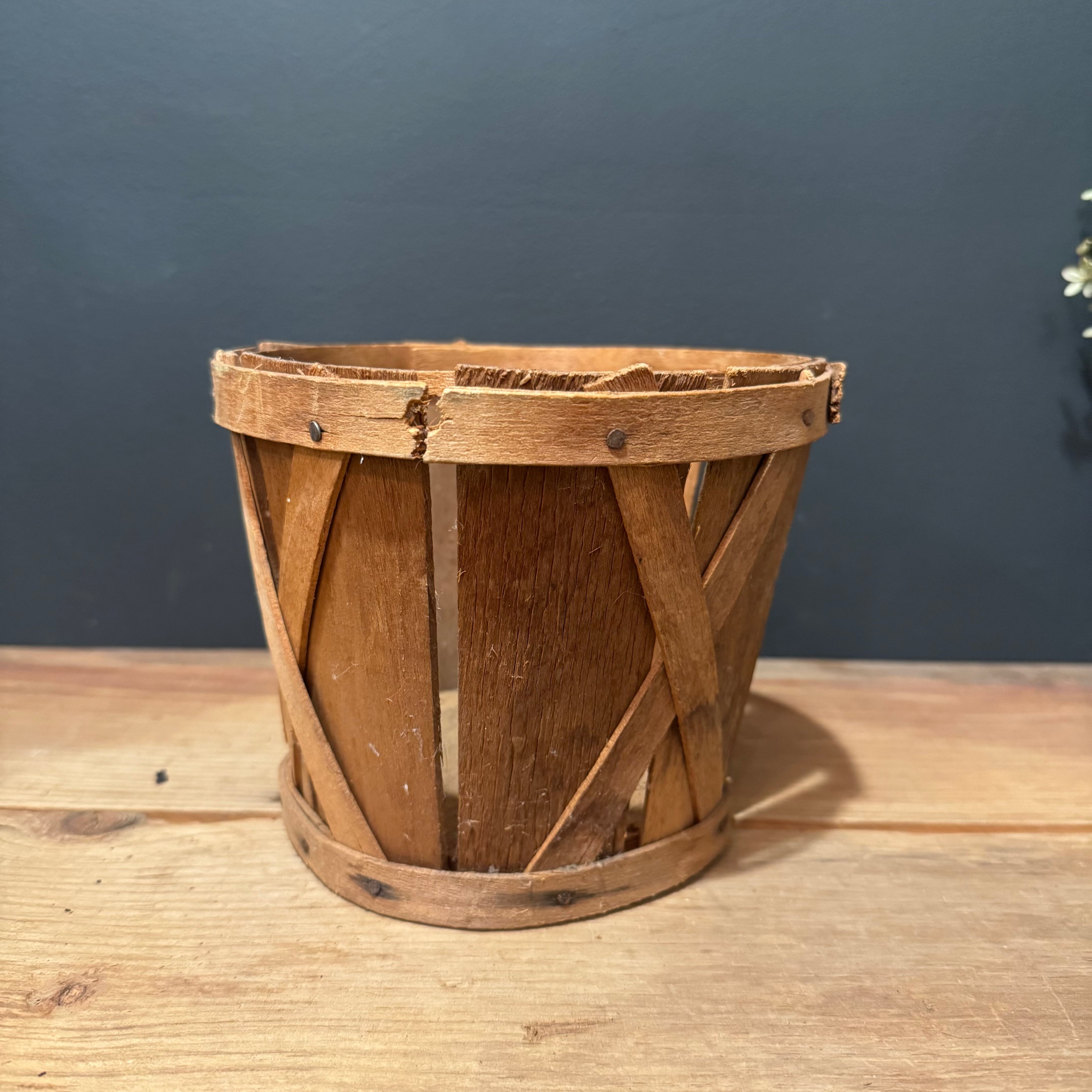 Antique Fruit Basket