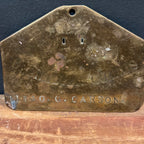 WWI Grenadier Guards “Duty” Brass Plaque