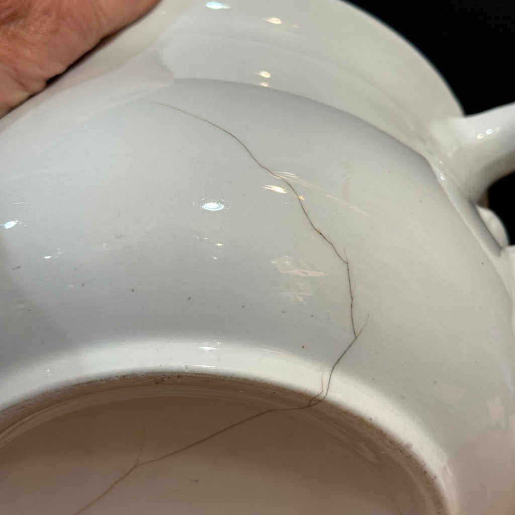 English Ironstone Pot by Johnson Bros