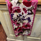 Adrienne Landau Floral Silk Oblong Scarf